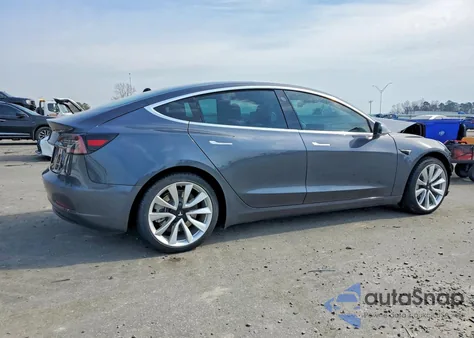 2019 Tesla Model 3 z USA, uszkodzony, nr VIN 5YJ3E1EB0KF418514